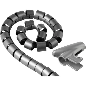 Cijev za spajanje kablova 00020601 Hama, 1,5 m, 30 mm, srebrna ( promjer x D) 30 mm x 150 cm, srebrna 1 kom. slika
