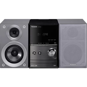 Stereo uređaj Panasonic SC-PM602EG-S Bluetooth®, DAB+, CD, UKW, USB, 2 x 20 W srebrne bojee boje slika