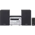 Stereo uređaj Panasonic SC-PM250EG-S Bluetooth®, CD, USB, 2 x 10 W srebrne bojee boje slika