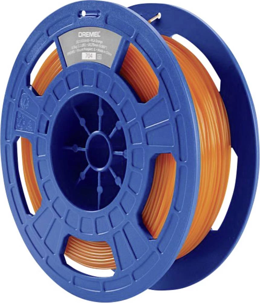 Filament Dremel 26153D04JB PLA 1.75 mm narančaste boje 0.5 kg