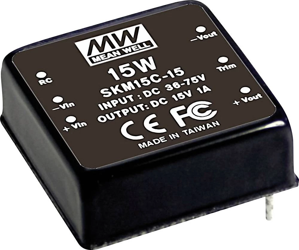 DC/DC pretvarač Mean Well SKM15B-12 1250 mA slika