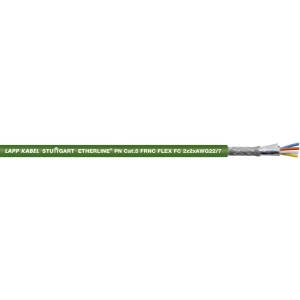 Mrežni kabel CAT 5 SF/UTP 2 x 2 x 0.50 mm zelene boje LappKabel 2170890 100 m slika