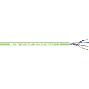 Mrežni kabel CAT 6a S/FTP 4 x 2 x 0.25 mm zelene boje LappKabel 2170930 100 m slika