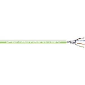 Mrežni kabel CAT 6a S/FTP 4 x 2 x 0.25 mm zelene boje LappKabel 2170931 500 m slika