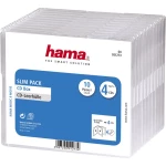 Prazne kutije za CD-e SlimPack Hama 4 CD-a, komplet od 10 kom.