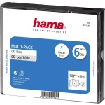 Prazne kutije za CD-e Multipack Hama 6 CD-a