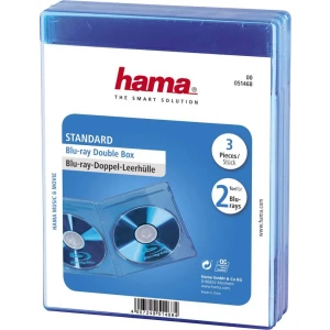 Prazna kutija za Blue-ray Hama dvostruka, 2 Blue-ray diska, 3 kom. u setu slika