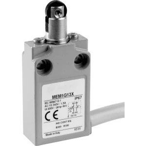 Konačni prekidač 24 V 5 A podizač s valjkom, okretni Panasonic MEM1G13ZD IP67 1 kom. slika