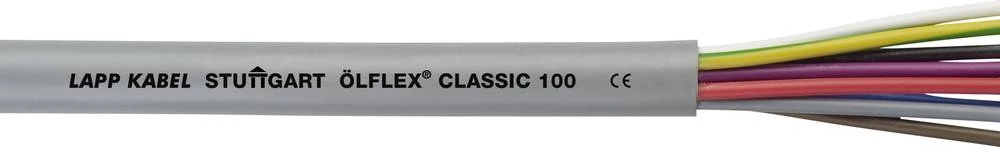 Upravljački kabel ÖLFLEX® CLASSIC 100 5 G 6 mm sive boje LappKabel 1120812/200 200 m slika