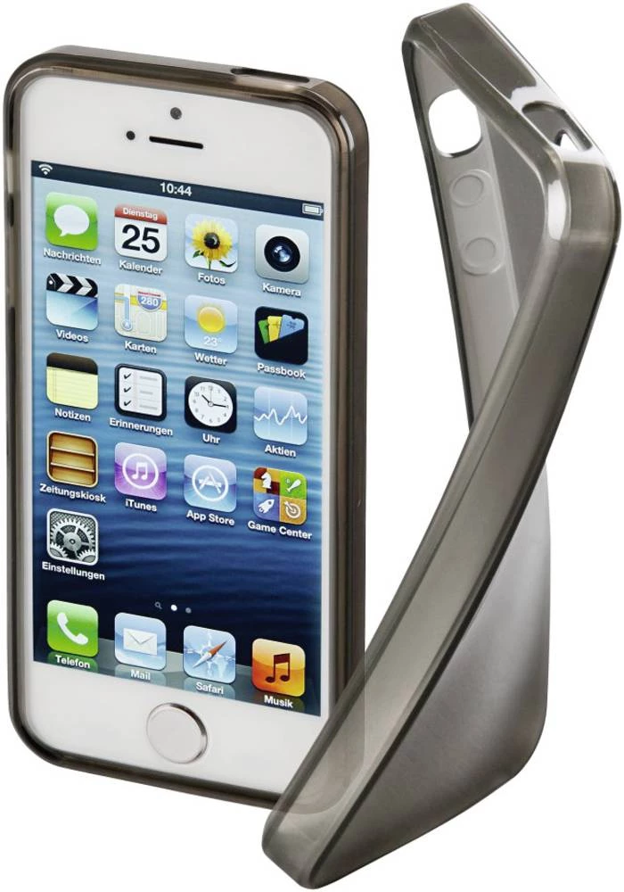 Maska za iPhone Hama Crystal za: Apple iPhone 5, Apple iPhone 5S, Apple iPhone SE, siva slika