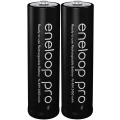 Mignon (AA) akumulatorska baterija NiMH Panasonic eneloop pro 2450 mAh 1.2 V 2 kom. slika