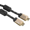 HDMI priključni kabel Hama [1x HDMI utikač - 1x HDMI utikač] 0.75 m crna slika