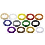 Filament-paket Renkforce ABS 2.85 mm boje: prirodna, crna, bijela, crvena, žuta, plava, zelena, narančasta, siva, purpurna, smeđ