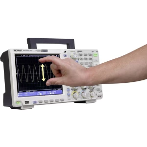 Digitalni osciloskop VOLTCRAFT DSO-6102WIFI 100 MHz 2-kanalni 1 GSa/s 40000 kpts 8 bitni funkcijski generator, multimetar, digit slika