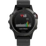 GPS sat za mjerenje pulsa s ugrađenim senzorom fenix 5 Garmin Bluetooth siva, crna