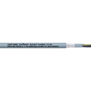 Krmilni kabel ÖLFLEX® CLASSIC 110 CH 7 G 1 mm sive boje LappKabel 10035061 500 m slika