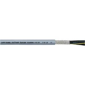 Krmilni kabel ÖLFLEX® CLASSIC 115 CY 5 G 10 mm sive boje LappKabel 1136615 500 m slika