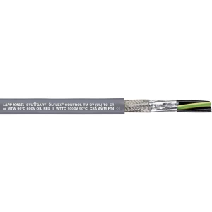 Krmilni kabel ÖLFLEX® CONTROL TM CY 4 G 1.5 mm sive boje LappKabel 281604CY 305 m slika