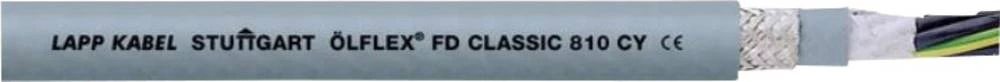 Energetski kabel ÖLFLEX® FD CLASSIC 810 CY 4 G 6 mm sive boje LappKabel 0026283 1000 m slika