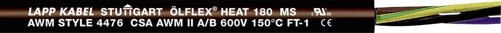 Visokotemperaturni vodič ÖLFLEX® HEAT 180 MS 3 G 6 mm crne boje LappKabel 0046636 500 m slika