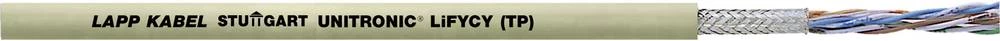 Podatkovni kabel UNITRONIC® LiFYCY (TP) 4 x 2 x 0.08 mm sive boje LappKabel 0034231 1000 m slika