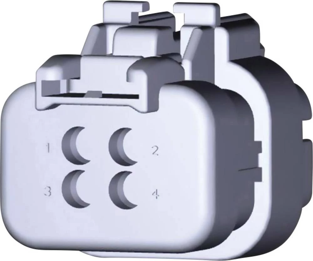 Kabelsko kućište s muškim kontaktima AMPSEAL16 ukupan broj polova: 4 TE Connectivity 776488-2 1 kom.