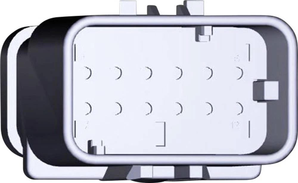 Kabelsko kućište s muškim kontaktima AMPSEAL16 ukupan broj polova: 12 TE Connectivity 776539-3 1 kom.