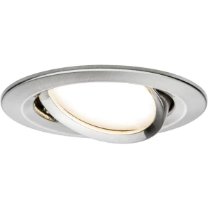 LED ugradbena svjetiljka 3-dijelni set 20.4 W topla bijela Paulmann Coin Slim 93878 željezo (četkano) slika