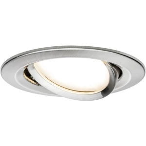 LED ugradbena svjetiljka 6.8 W topla bijela Paulmann Coin Slim 93877 željezo (četkano) slika