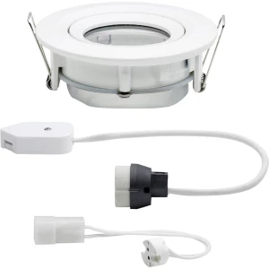 Ugradbena svjetiljka za kupaonicu, halogena GU10, GU5.3 35 W IP65 Paulmann Nova bijele boje (mat) slika