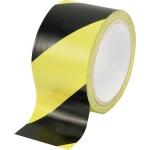 Ljepljiva traka za označavanje WT-YB crne, žute boje (D x Š) 18 m x 48 mm TOOLCRAFT 1564134 1 rola
