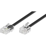 ISDN priključni kabel [1x RJ45 utikač 8p4c - 1x RJ11 utikač 6p4c] 10 m crne boje