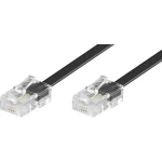 ISDN priključni kabel [1x RJ45 utikač 8p4c - 1x RJ45 utikač 8p4c] 10 m crne boje