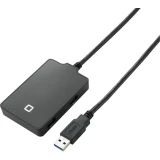 4-portni USB 3.0-Hub 554339 crne boje