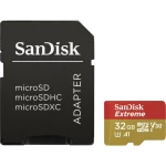 microSDHC kartica 32 GB SanDisk Extreme® Action Cam Class 10, UHS-I, UHS-Class 3, v30 Video Speed Class Uklj. SD-adapter, St