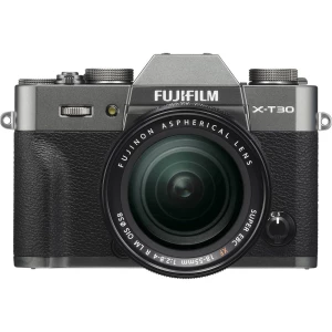 Sistemska kamera Fujifilm X-T30 XF18-55 mm 26.1 MPix Antracitna boja Zaslon osjetljiv na dodir, Elektroničko tražilo, Nagibni za slika