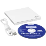 DVD vanjski snimač HL Data Storage GP57EW40.AHLE10B Maloprodaja USB 2.0 Bijela