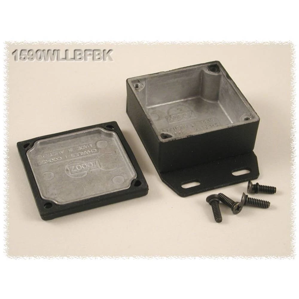 Hammond Electronics 1590WLLBFBK univerzalno kućište aluminij crna 1 St. slika