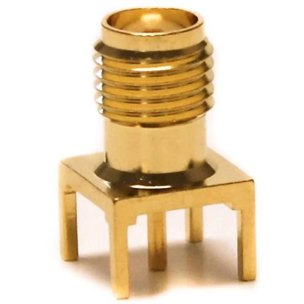 Mueller Electric BU-1420701211 adapterski utikač SMA-utičnica - tiskana pločica mjedena slika