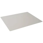 DURABLE podloga za stol PP 530x400 mm s ukrasnim utorom PP neprozirna, siva, 713210 Durable 713210 podloga za pisanje siva (Š x V) 530 mm x 400 mm
