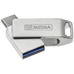 MyMedia My Dual USB 3.2 Gen 1 /USB C Drive 64GB USB stick 64 GB srebrna 69270 USB 3.2 gen. 1 (USB 3.0), USB-C® slika