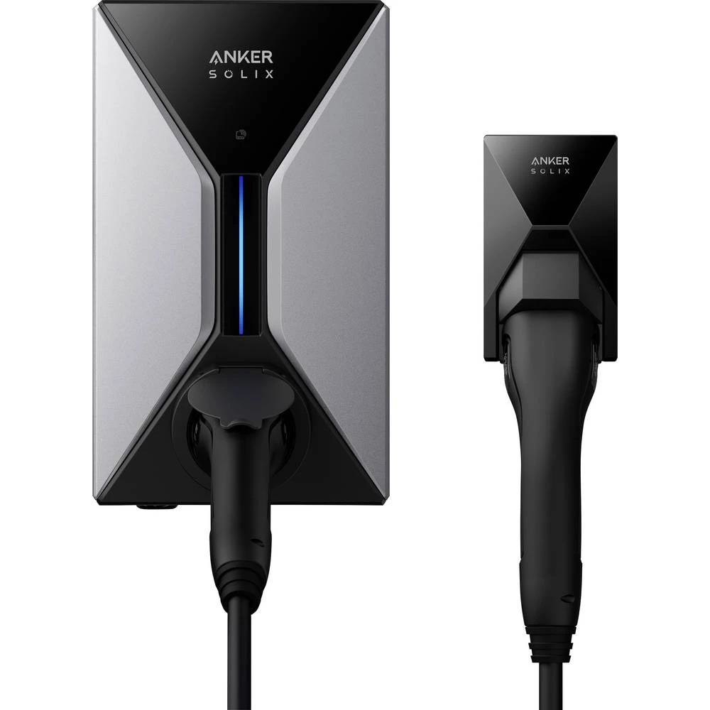 Anker Anker SOLIX V1 Smart EV Charger 11KW SOC Wallbox tip 2 16 A 11 kW aplikacija, RFID slika