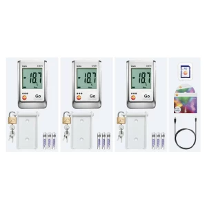 testo 175 T1 Set uređaj za pohranu podataka temperature Mjerena veličina temperatura -35 do +55 °C slika