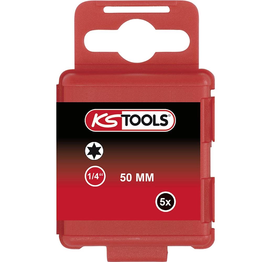 KS Tools 911.2729 9112729 Torx bit T 15 specijalni čelik poniklovani E 6.3 5 St. slika