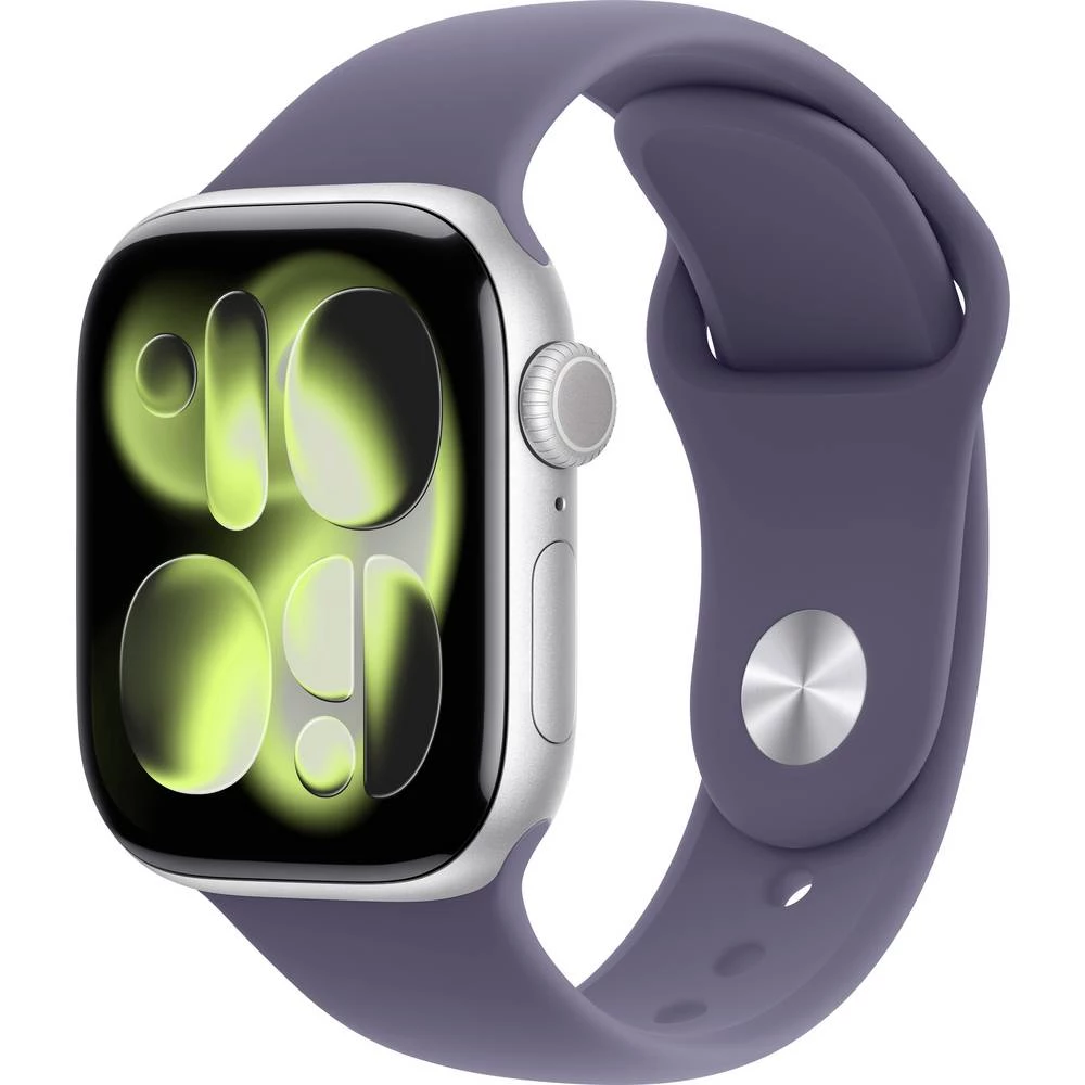 Apple Watch Series 11 GPS 42 mm kućište od aluminija sportska narukvica neonsko ljubičasta s/m slika