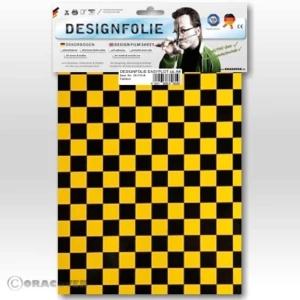 Dizajnerska folija Oracover Easyplot Fun 4 95-037-071-B (D x Š) 300 mm x 208 cm Sedefasto-zlatno-žuto-crna slika