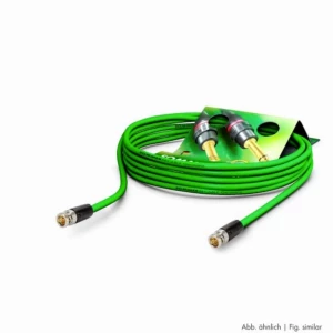 Hicon VTGR-0500-GN-VI video priključni kabel [1x muški konektor bnc - 1x muški konektor bnc] 5.00 m zelena slika