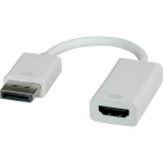Roline DisplayPort priključni kabel 0.15 m 12.03.3134 siva [1x muški konektor displayport - 1x ženski konektor HDMI]