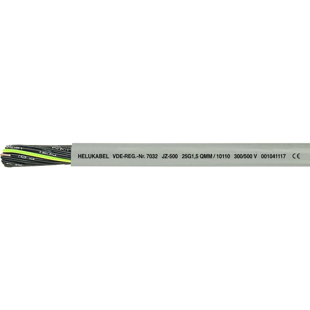 Helukabel OZ-500 kontrolni vod 4 x 0.50 mm² siva (RAL 7001) 10005 100 m slika