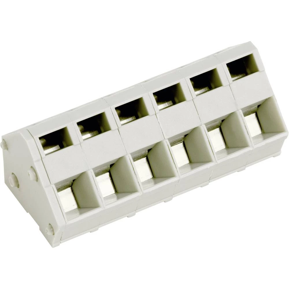 PTR Hartmann 53000030001F opružna blok spojka 2.50 mm² Broj polova (broj) 3 kremen-siva 1 St. slika